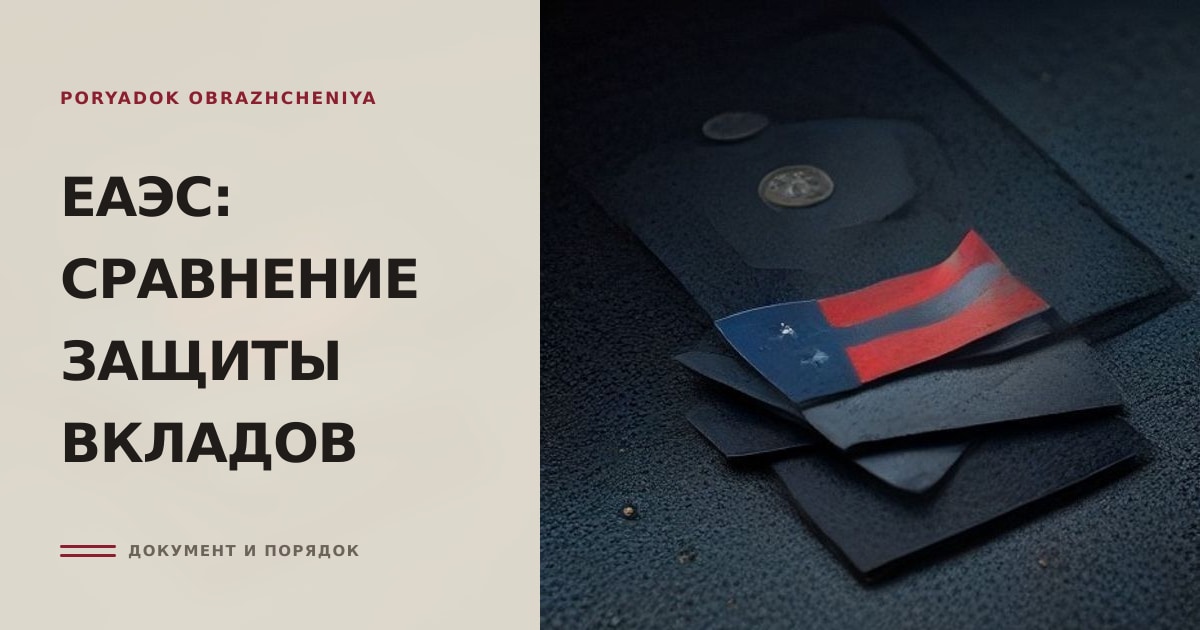 Иллюстрация к статье «Страхование депозитов в странах ЕАЭС: сравнение защиты»